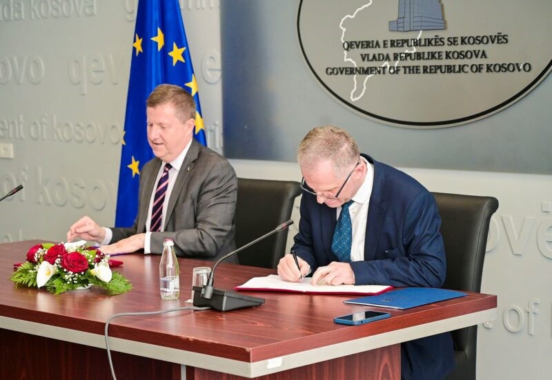 Kosova dhe BE nenshkruajne nje marreveshje me vlere mbi 62 mln euro